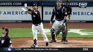 Mike Ford home run off Gerrit Cole Yankees Intersquad Game July 17 2020