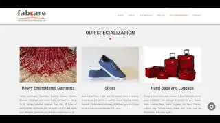 Kubic Technology | Fabcare Cleaners Website designing and development india