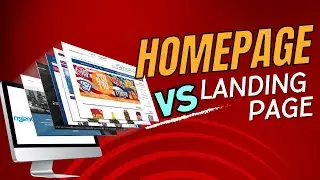 Website Homepage vs Landing Page from Point of View Conversion Rate Optimization CRO