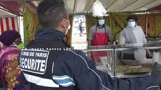 Marché de Barbes, le retour à la normal. Paris/France - 13 Mai 2020
