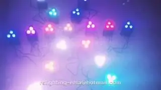 So cute and beautiful lights! 3x10w RGBW 4in1 led mini par light