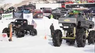 Monster Trucks! - 2013 Schuss Snow Challenge
