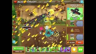 Killing a test bloon with monkey ace