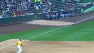 Salt Lake Bees Baseball Miguel Almonte  pitching