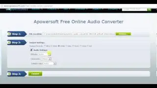 Apowersoft free online audio converter - Video Demo