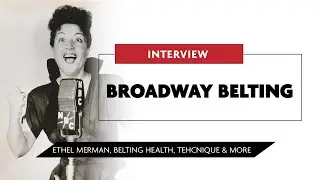 Contemporary Broadway Singing Technique || Interview with Saidue Karmo