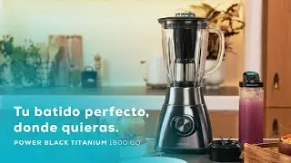 Batidora de vaso Power Black Titanium 2500MAX Go