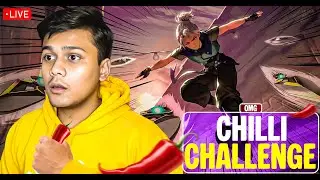 Bottom Fragger Eats CHILLI 😈 | Valorant Challenge Live