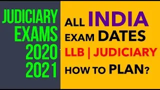 Judicial Services Toppers study strategy prelims and mains 2020 | Judiciary Exam Preparation 2021