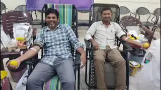 Blood Donation by Staff n students of GPT VSP,to Lions Blood Bank Donation camp, Visakhapatnam.