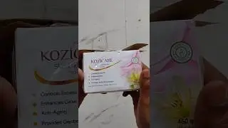 Kozicare soap unboxing best soap for skin lightening #shopping #soap #skincare