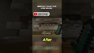 MINECRAFT HOUSE TOUR GONE WRONG