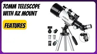 REVIEW (2025): 70mm Telescope with AZ Mount. Features
