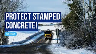 The Right Ice Melt for Stamped Concrete  What to Choose