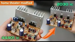Home Theatre 44401 IC se 2030 IC Upgrade 🔥 | Sound Power & Bass Test | Full Modification