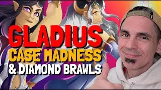 Maxing Out My Gladius Cards | 80 Packs + Diamond League Brawl Commentary