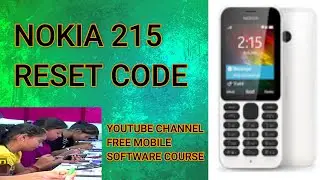 NOKIA 215 UNLOCK USER CODE  | NOKIA 215 RESET CODE WITH MIRACLE BOX, | NOKIA RESET CODE,