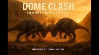 Pachycephalosaurus Clash Song｜Dome Clash Dinosaur Fight｜AI Music Video