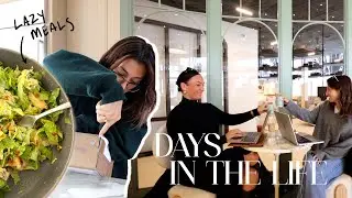 HOME VLOG: pr unboxing, work days & lazy food lol