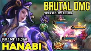 HANABI BEST BUILD 2026 | BUILD TOP 1 GLOBAL HANABI GAMEPLAY | MOBILE LEGENDS✓