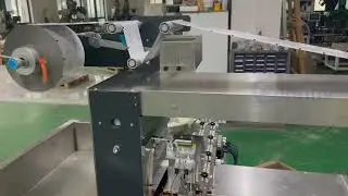 Innov - Automatic 2 lines round single piece sachet condom packing machine #packingsolutions