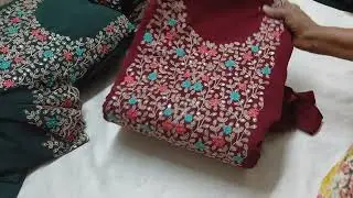 RS 790  WITH LINIG  GEORGETTE  CHURIDAR  MATERIAL PH  7306083024