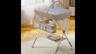 Toddly FlexiStation Baby Changing Table Adjustable & Foldable for Maximum Comfort