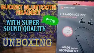 Protsonics Harmonics 222 Neckband Bluetooth Earphones | Unboxing 📦|#sujalseth