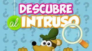 🚨ENCUENTRA EL INTRUSO PARA PREESCOLAR! 🕵️‍♂️🔍🧩🎉 PASATIEMPOS DIDÁCTICOS
