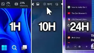Windows Customization in 1 hour vs 10 hours vs 24 hours
