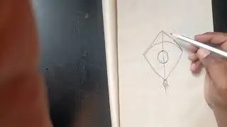 Easy kite drawing||easy drawing||