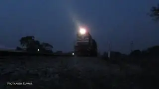SUSPICIOUS AND UNSEEN FOOTAGE!! Wheels Spark out fire as speeding train brakes on curve!