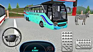 Coach Bus Simulator City Bus Euro Driving Gameplay- Bus Game 2023- Android Gameplay 2024 #bus