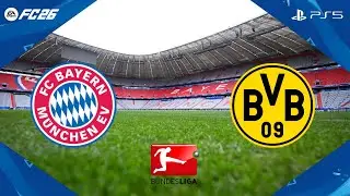 FC 26 - Bayern Munich vs Borussia Dortmund | Bundesliga 25/26 | Simulation