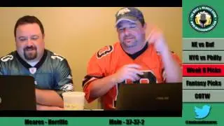 2014 NFL Week 6 Picks ATS - Giants vs Eagles, Patriots vs Bills and all week 6 games