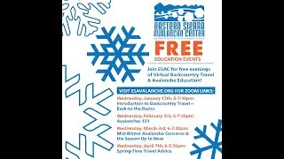 Backcountry Basics 2020/2021 ESAC Education Series
