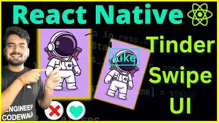 React Native Tinder Swipe UI 🔥 | In Hindi | Engineer Codewala