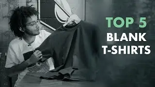 Our TOP 5 Blank Shirts for Screen Printing