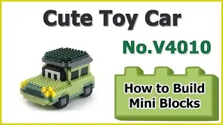 How to Build Blocks Toy Car V4010 Instructions Specifications