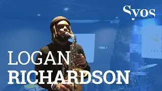 Logan Richardson testing Syos mouthpieces (Studio Session)