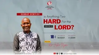 CITAM THIKA TOWN || SUNDAY SERVICE || 1ST SERVICE || 25.01.2026