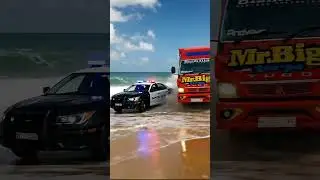 Wow 😱 Truck horn sound, bus 