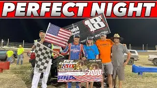 A PERFECT NIGHT! From LAST To The Win At Southern Oregon Speedway!