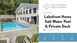 VACATION RENTAL: Lakefront Home Saltwater Pool & Private Dock