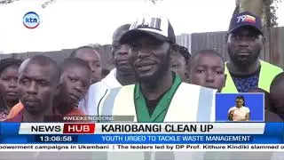 Kariobangi youth urged to tackle waste management