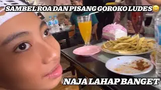 NAJA SUKA BANGET SAMBEL ROA DAN PISANG GOROKO😍