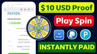 $10 USD ✅ PAYEER LUCKY SPIN EARN||PLAYX GAMEBOXS APP||HOW TO EARN MONEY 2024