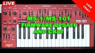 Behringer MS-1 Firmware Update and Chat