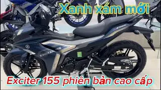 Yamaha Exciter 155 Cao Cấp Xanh X&aacute;m 2026 | B&igrave;nh Exciter
