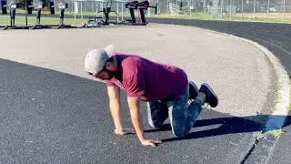 Wrist rock (palms flat, fingers backward)